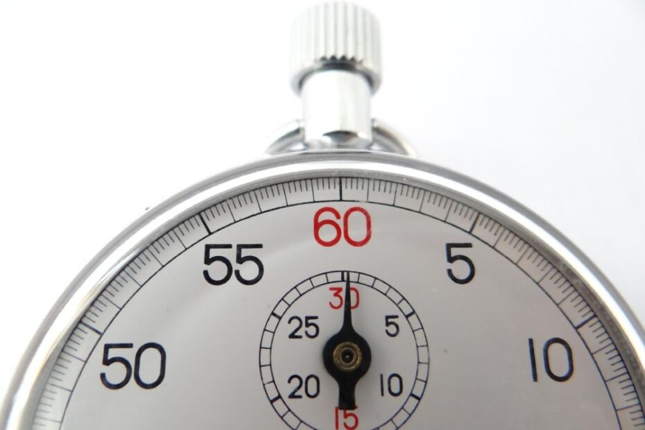 stopwatch, time audit