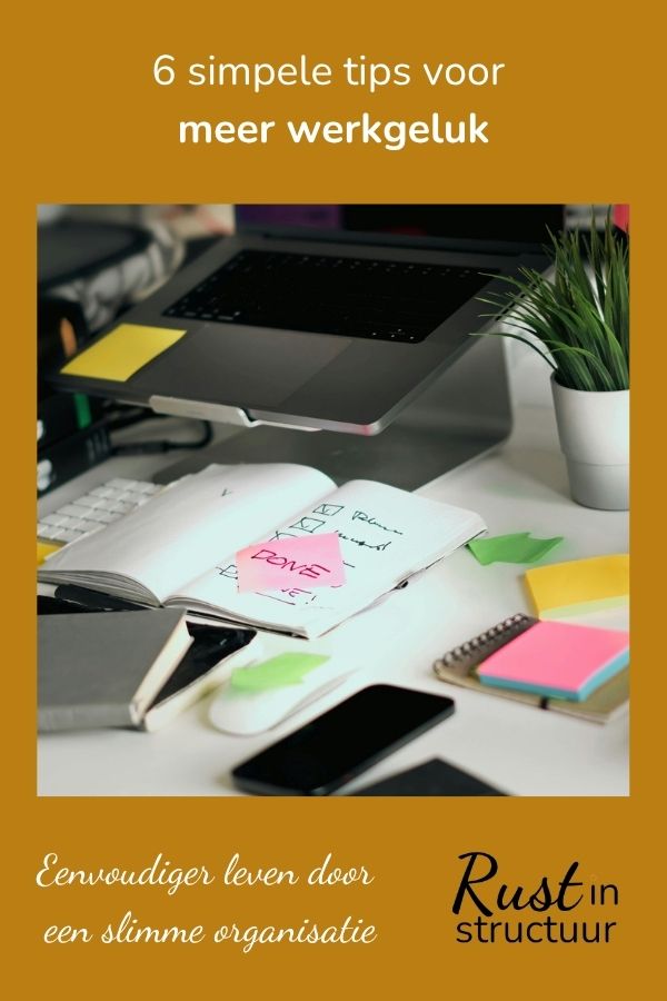 6 simpele tips voor meer werkgeluk
